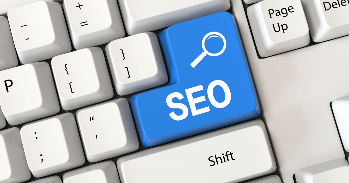 Keyboard with SEO button